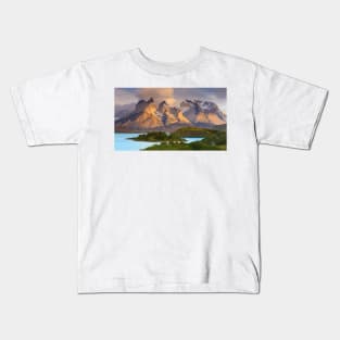 Torres Del Paine Painting Kids T-Shirt